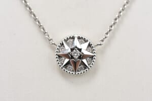 ディオール ローズデヴァン ダイヤ ネックレス K18WG 買取実績【買取日：2025年8月20日】