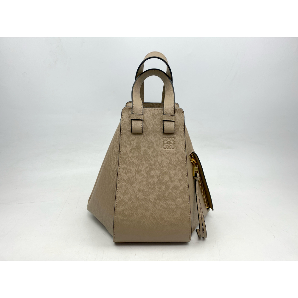 LOEWEハンモック スモール サンドミンク グレージュ トート LOEWEハンモック スモール サンドミンク グレージュ トート