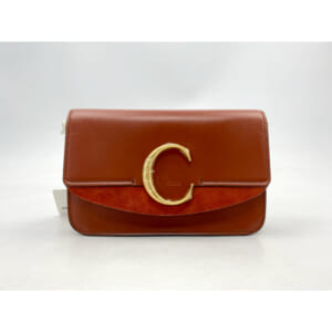 クロエ C ショルダーバッグ ブラウン レザー CHC19SS192A3727S 買取実績【買取日：2025年8月15日】