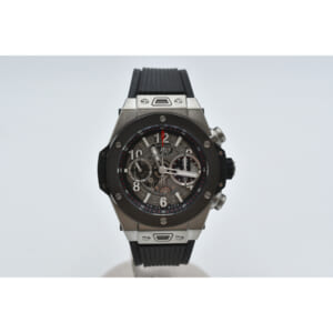 ウブロ ビッグバン ウニコ チタニウム セラミック スケルトン文字盤 TI×CE×ラバー/AT 411.NM.1170.RX 買取実績【買取日：2025年8月19日】