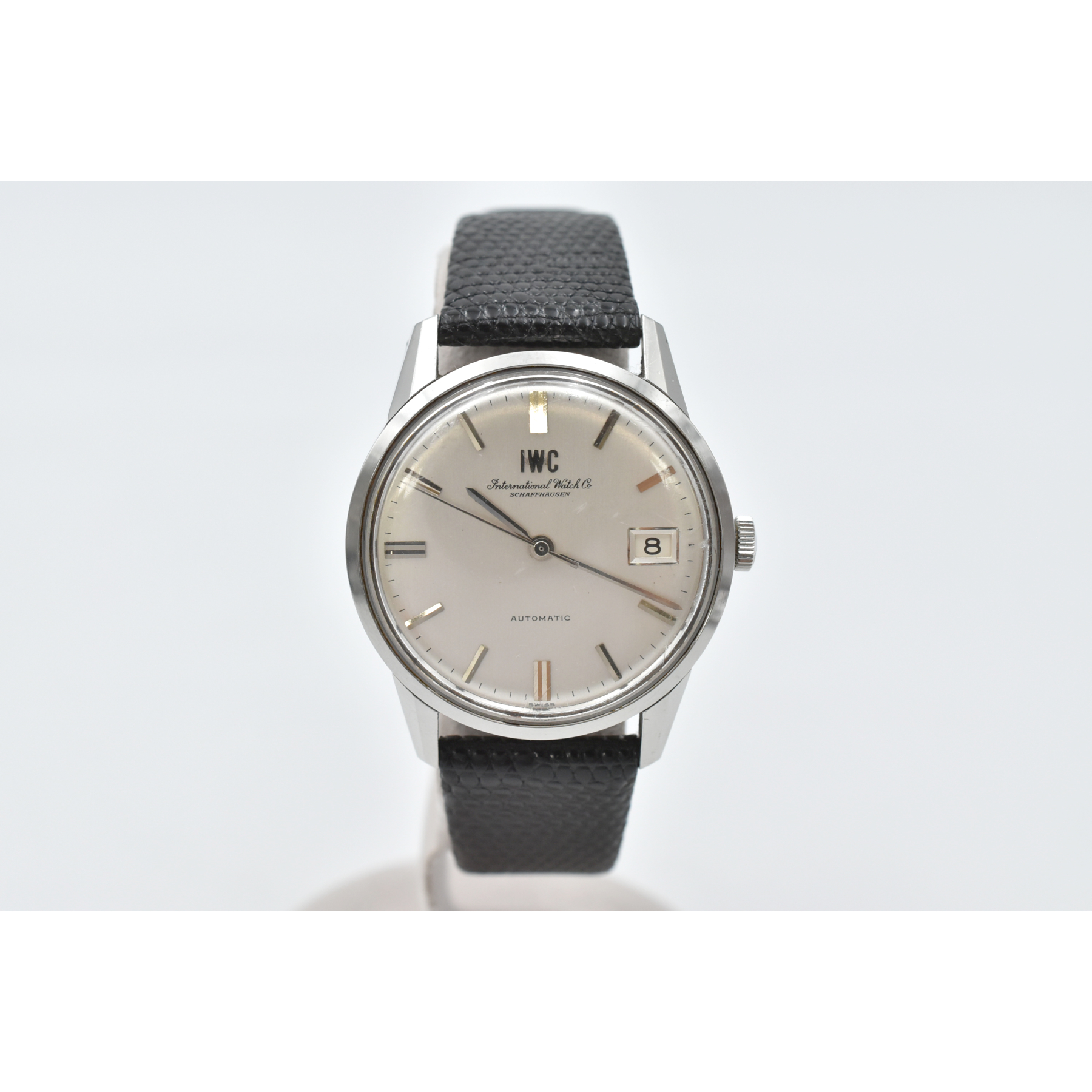 IWC オールドインター シャウハウゼン シルバー文字盤 SS/AT