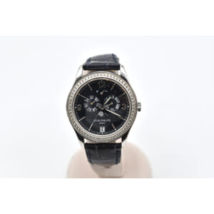 パテック フィリップ コンプリケーション アニュアルカレンダー ムーンフェイズ ラックネイビーブルー文字盤 WG×レザー/AT 5147G-001 買取実績【買取日：2025年8月19日】