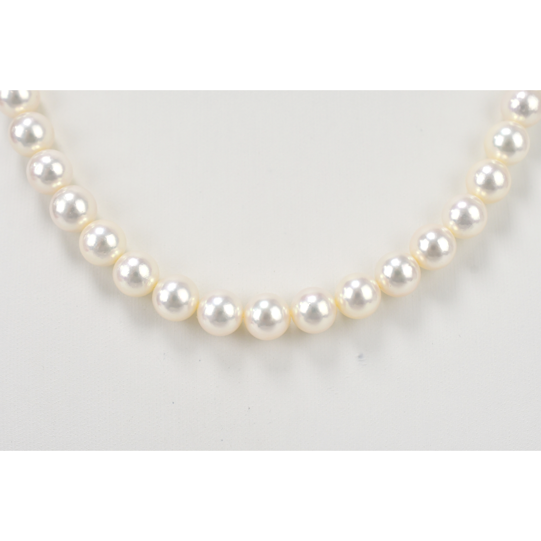 タサキ タサキ パールネックレス SILVER 8.3ｍｍ前後 Bランク
