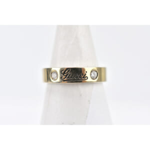 グッチ アイコンプリント 2Pダイヤリング 750 #7 買取実績【買取日：2025年8月20日】