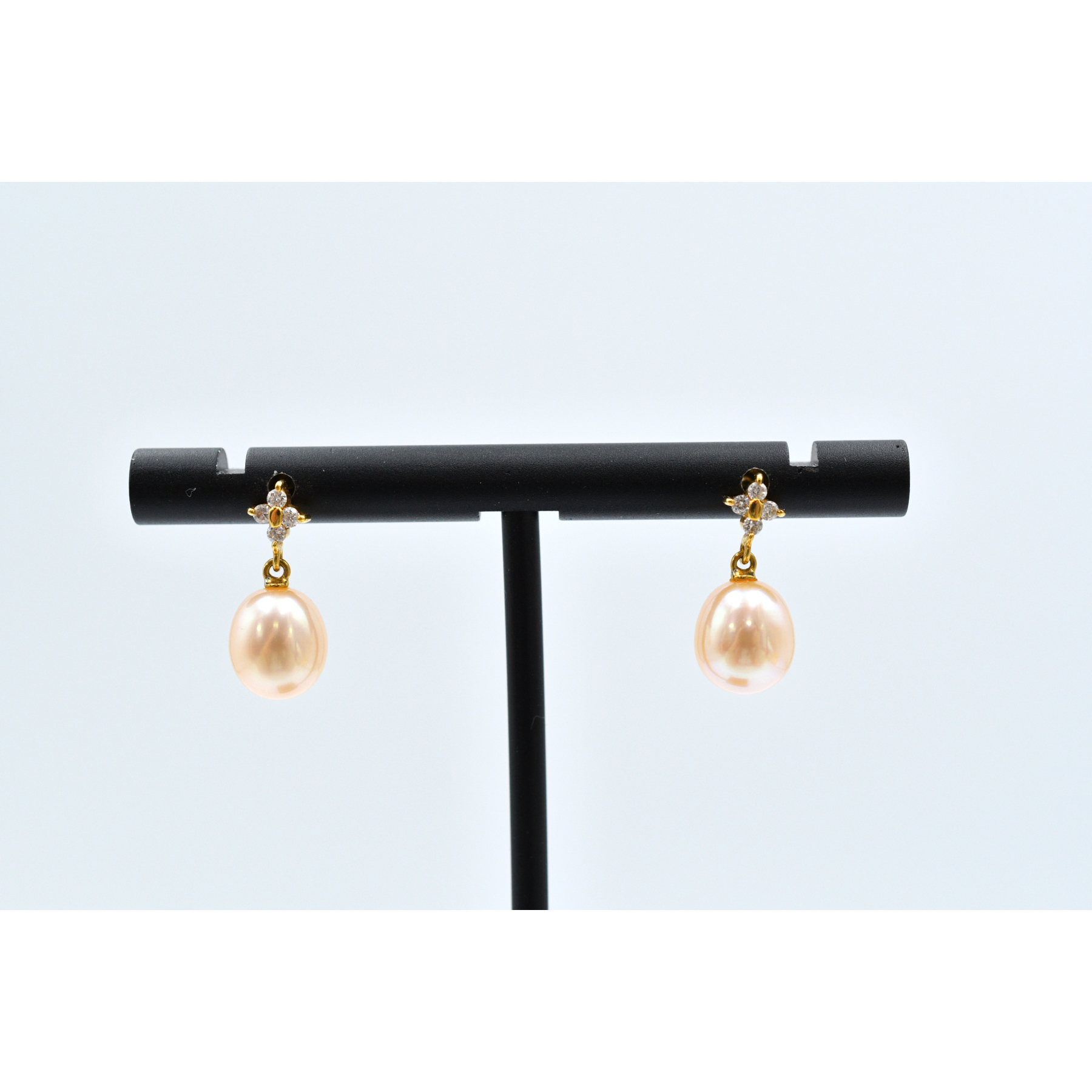 ミキモト パールピアス K18 Bランク