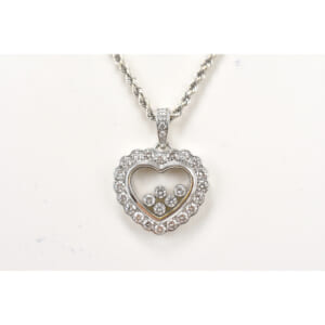 ショパール ハッピーダイヤ５Pネックレス Au750WG 買取実績【買取日：2025年8月15日】