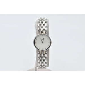 ディオール バギラ ラウンドフェイスウォッチ 白文字盤 SS/QZ D44-120 買取実績【買取日：2025年8月18日】