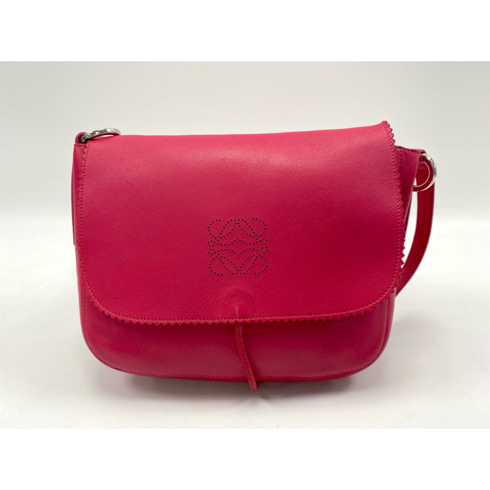 ロエベ マゼンダ ショルダーバック レザー ピンク 315.82.E28 ABランク