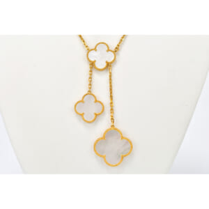 ヴァンクリーフ＆アーペル マジックアルハンブラ 6P マザーオブパール ネックレス Au750YG 買取実績【買取日：2025年8月2日】