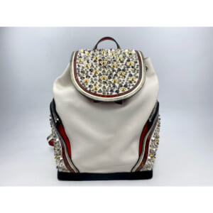 クリスチャンルブタン エクスプローラーファンク バックパック 白 レザー 買取実績【買取日：2025年7月30日】