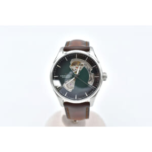 ハミルトン ジャズマスター Open Heart Auto SS×革/AT グリーン文字盤 H32675560 買取実績【買取日：2025年9月5日】
