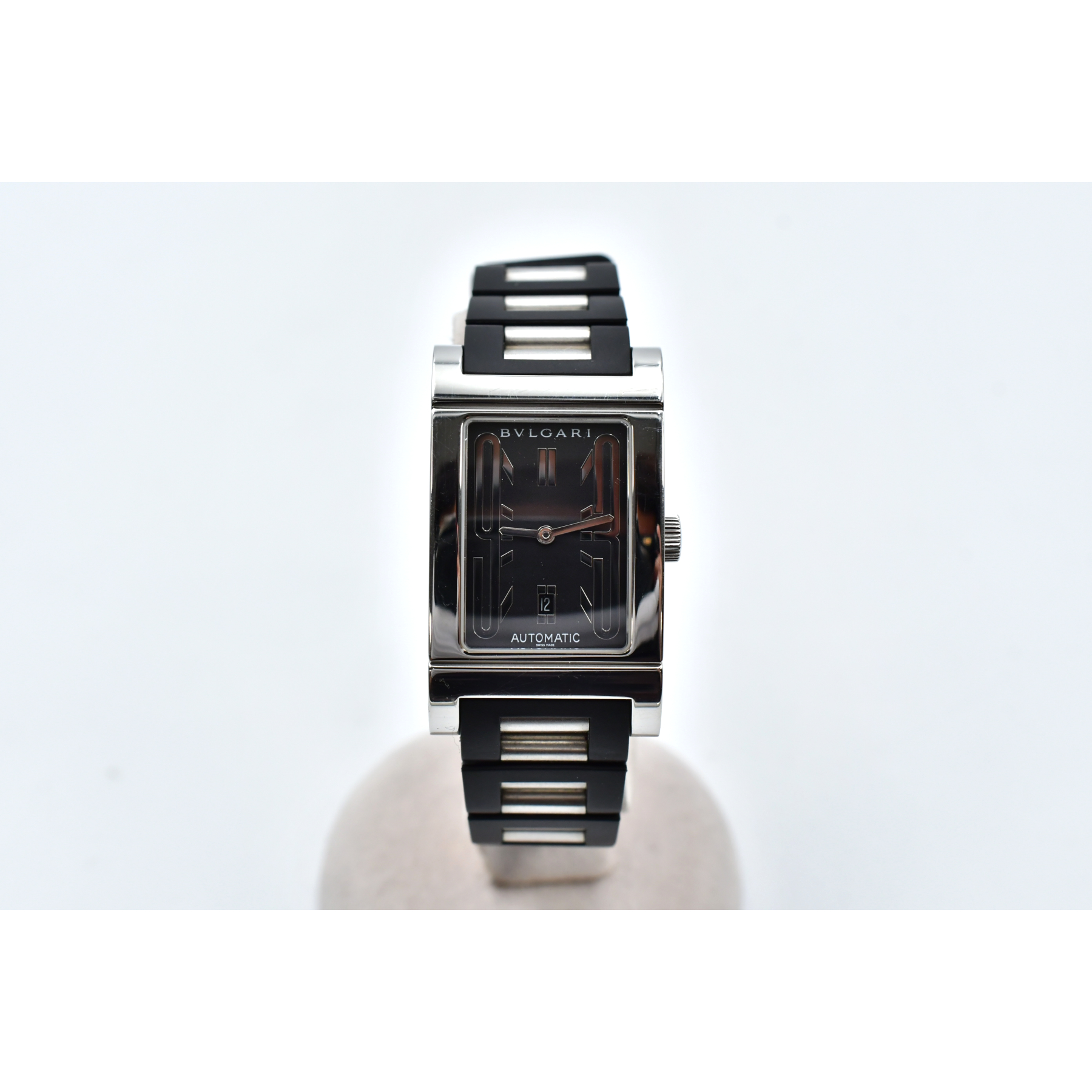 電池交換済み BVLGARI ブルガリ レッタンゴロ RT39S シルバー SS