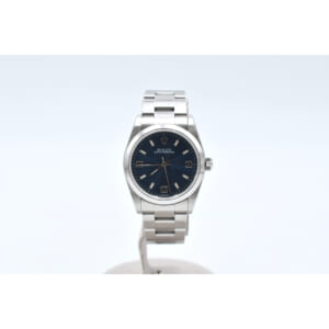 ロレックス オイスターパーペチュアル 青文字盤 SS/AT 77080 買取実績【買取日：2025年9月17日】