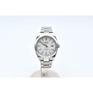 ロレックス デイトジャスト 白文字盤 SS/AT 126300 買取実績【買取日：2025年9月20日】