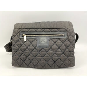 シャネル コココクーン デニム ショルダーバッグ グレー キャンバス×コットン 買取実績【買取日：2025年9月13日】