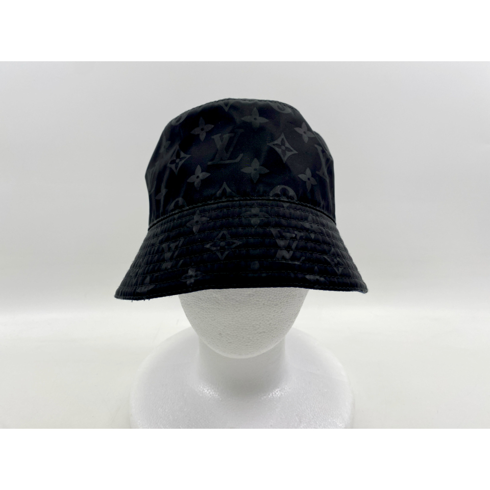 ルイヴィトン シャポー モノグラム レイン ハット ナイロン バケット