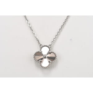 ヴァンクリーフ＆アーペル ヴィンテージアルハンブラ ギョーシェ ネックレス 750 WG VCARP9XG00 買取実績【買取日：2025年9月6日】