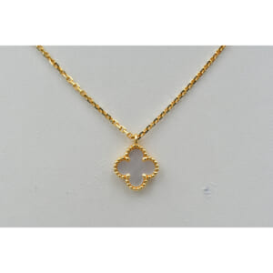 ヴァンクリーフ＆アーペル スウィートアルハンブラ ネックレス マザーオブパール Au750 買取実績【買取日：2025年9月2日】