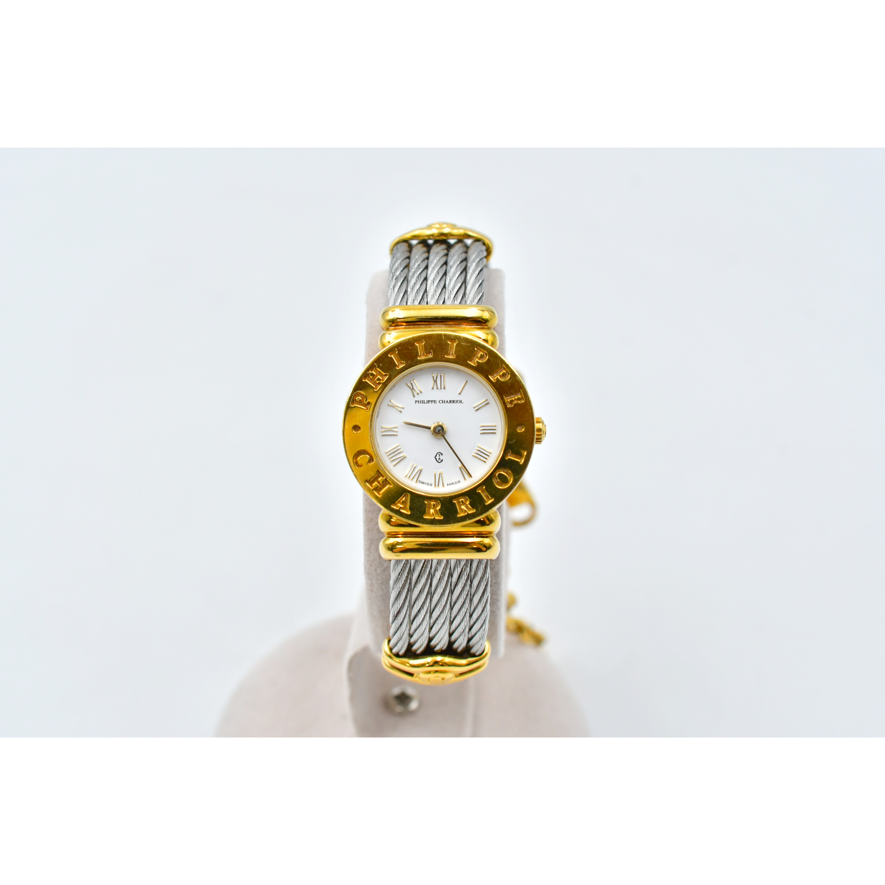 フィリップシャリオール サントロペ バングル レディース 腕時計
