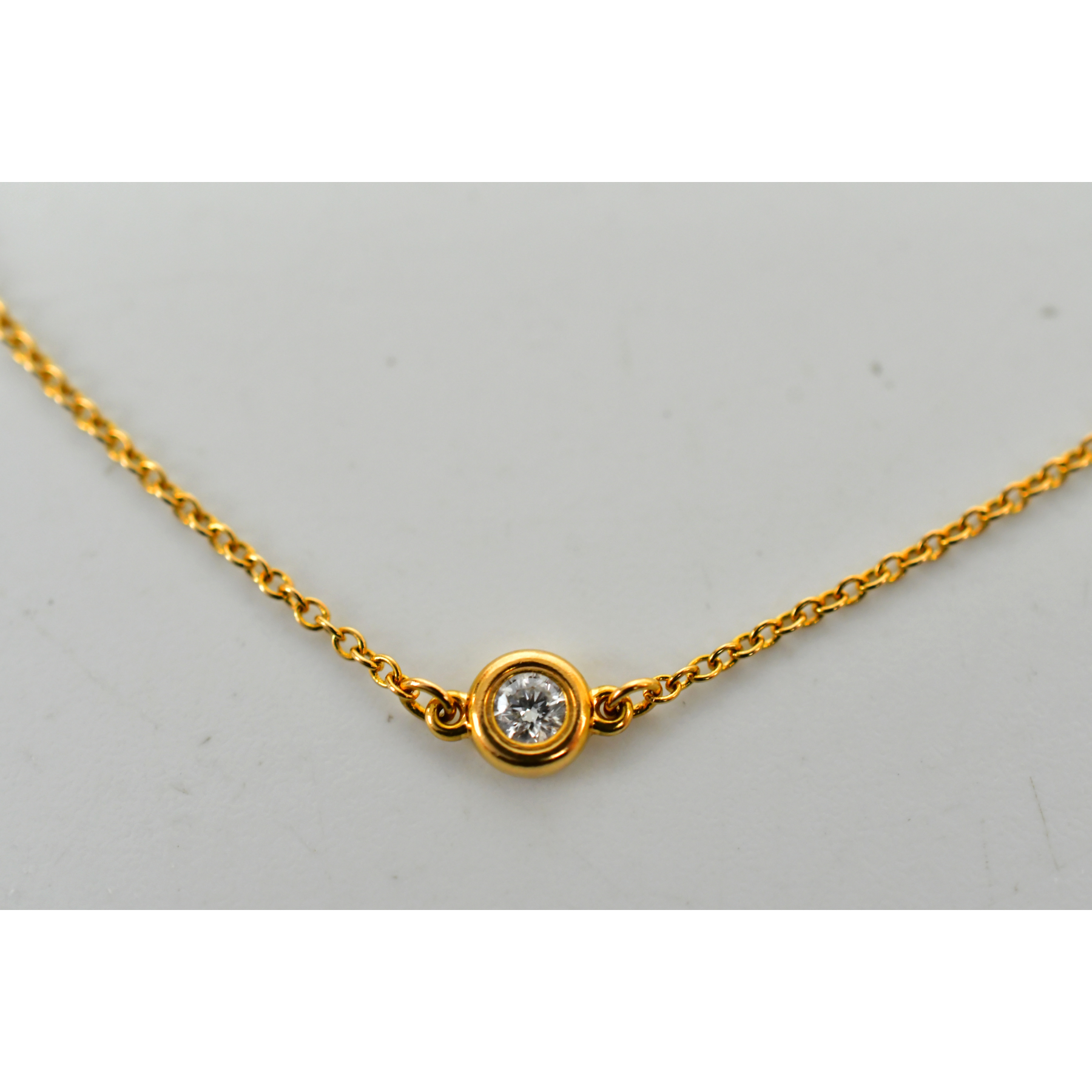 ティファニー バイザヤード 1PD ブレスレット 750 YG BCランク