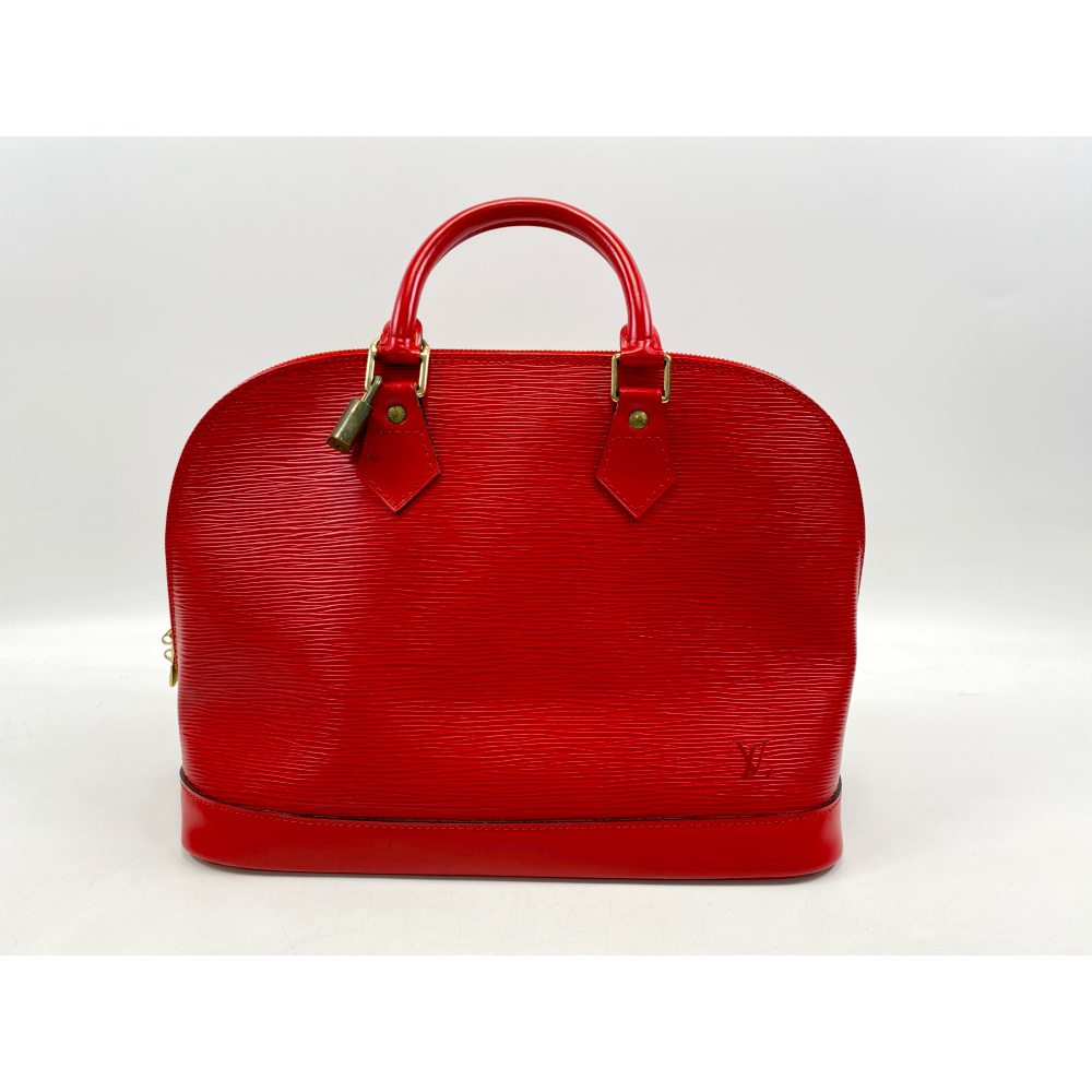 ✨極美品✨LV　ルイ・ヴィトン エピ　アルマPM　ハンドバッグ　レッド LOUIS VUITTON - ルイヴィトン ハンドバッグ エピレザー アルマ