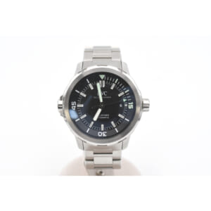 IWC アクアタイマー オートマティック 黒文字盤 SS/AT IW328802