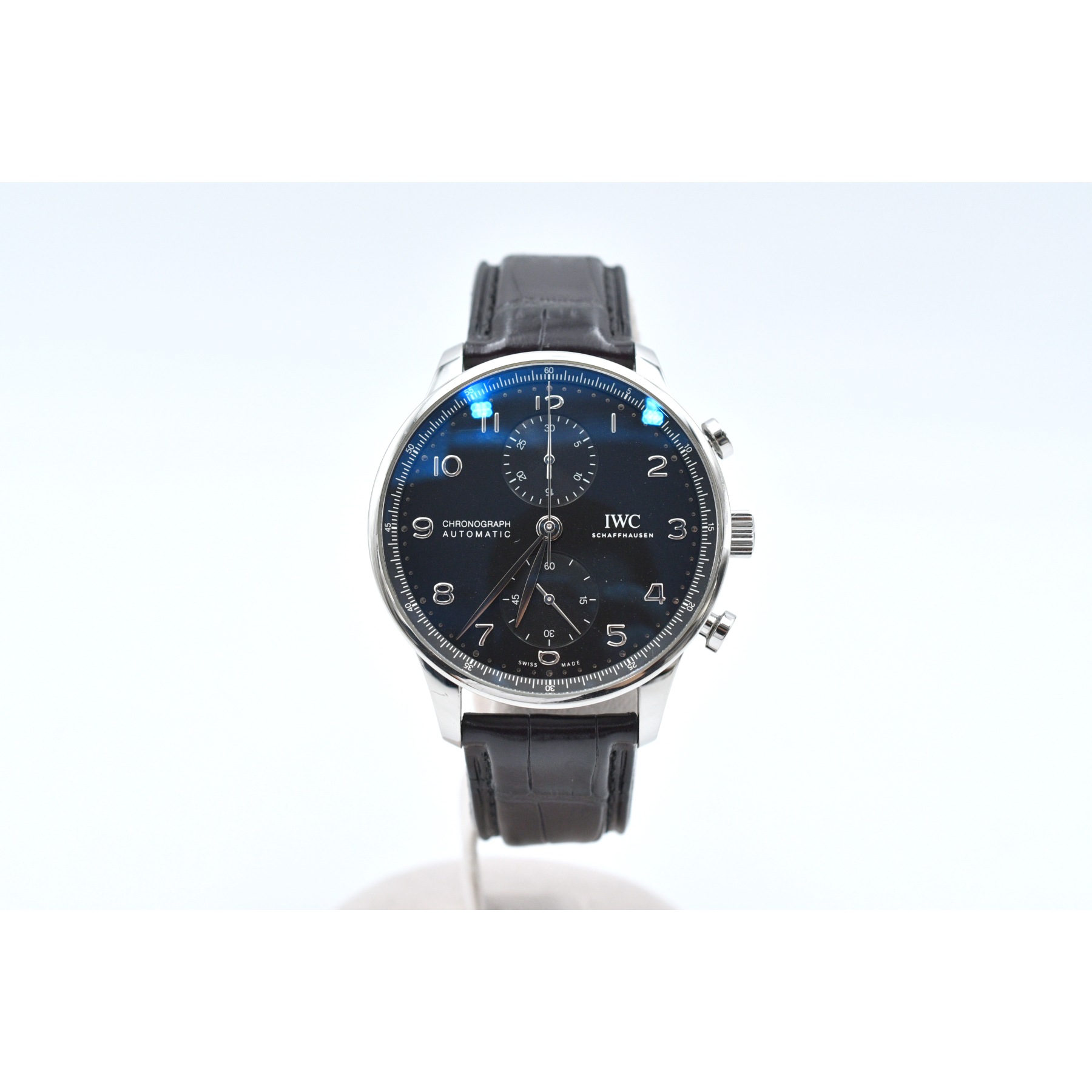 ブライトリング クロノマット エボリューション 青文字盤 SS/AT A156B98PA Bランク