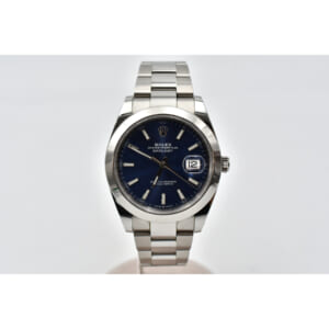 ロレックス デイトジャスト 青文字盤 SS/AT 126300 買取実績【買取日：2025年9月18日】