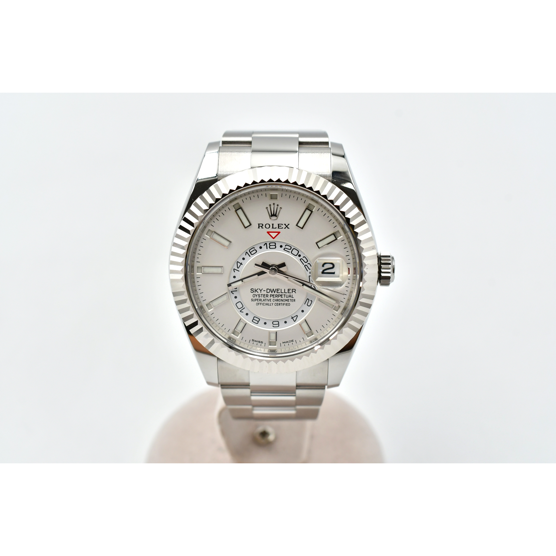 ロレックス スカイドゥエラーSSオイスターブレス ロレックス スカイ