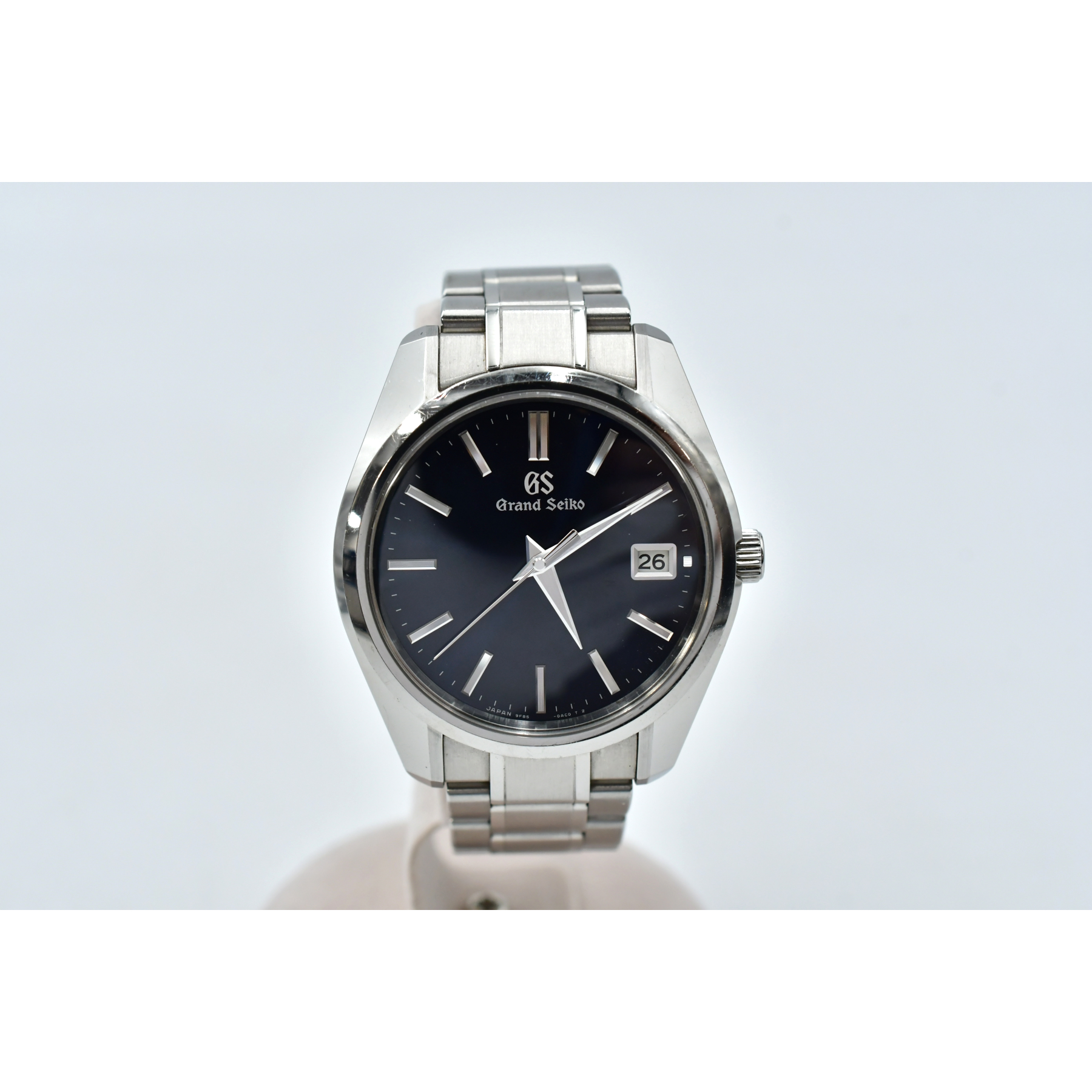 グランドセイコー ヘリテージコレクション 青文字盤 SS/QZ SBGP005 Bランク