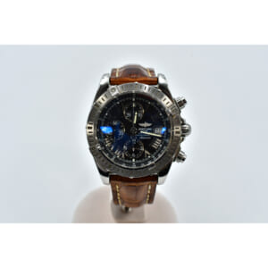 ブライトリング クロノマット エボリューション 黒文字盤 SS×革/AT A13356 買取実績【買取日：2025年9月5日】