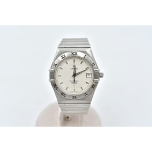 オメガ コンステレーション ホワイトシェル文字盤 YG×SS/QZ 買取