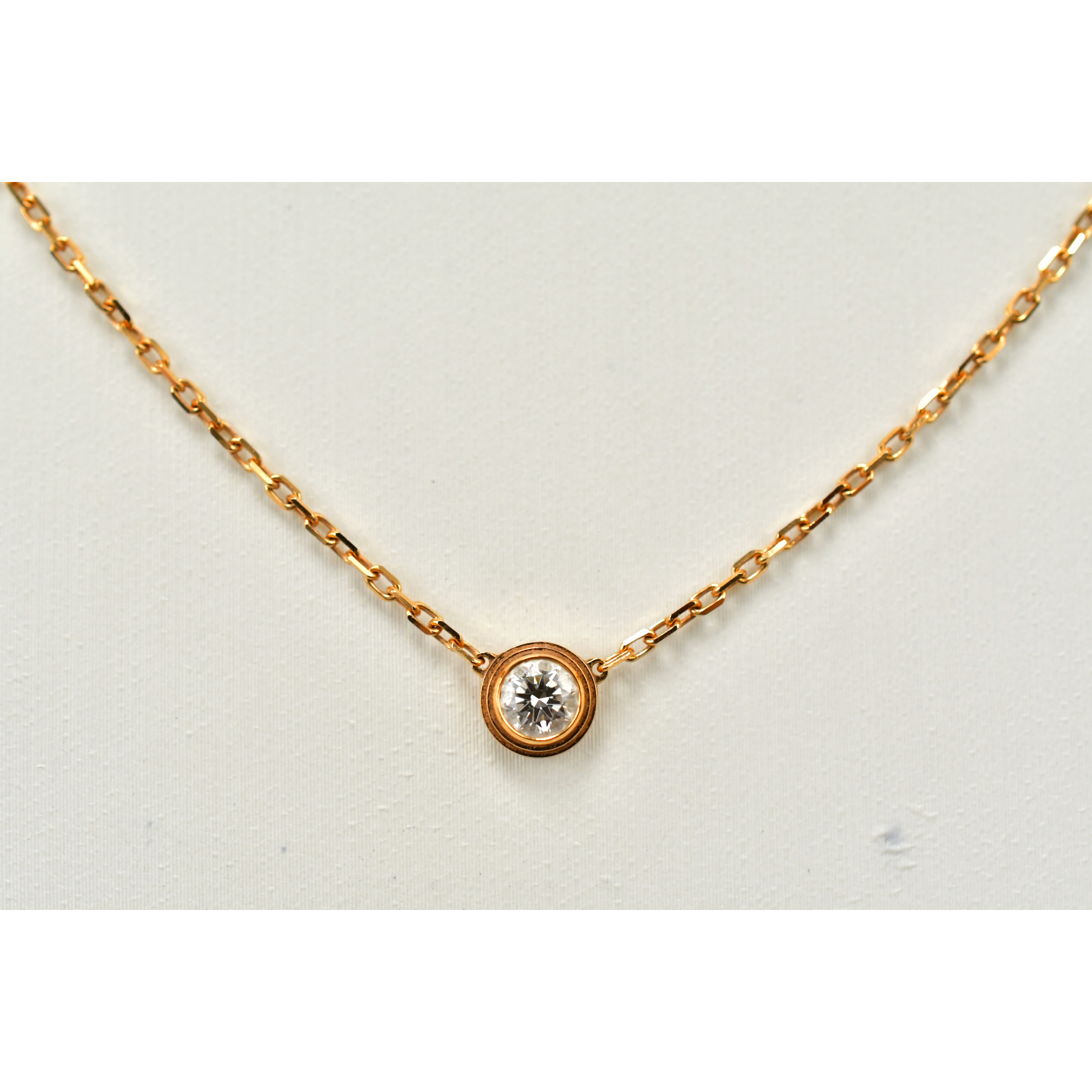 カルティエ ダムールLM ネックレス 5.5mm Au750 ABランク