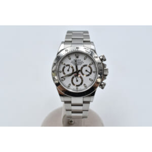 ロレックス デイトナ 白文字盤 SS/AT 116520 買取実績【買取日：2025年9月9日】