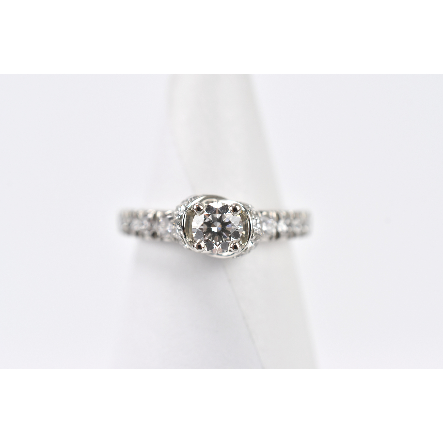 ショーメ リアンダムール ソリテールリング Pt950 0.32ct #48 084861-048 Aランク