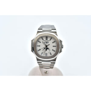 パテック フィリップ ノーチラス クロノグラフ 白文字盤 SS/AT