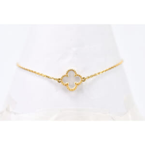 ヴァンクリーフ＆アーペル スウィートアルハンブラ ブレスレット マザーオブパール K18 買取実績【買取日：2025年9月7日】