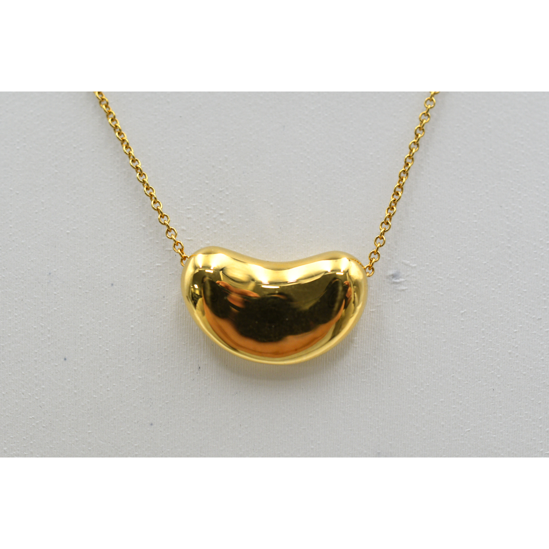 ティファニー ビーン ネックレス 750 Bランク