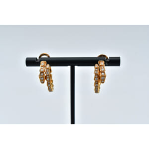 ブルガリ セルペンティ ヴァイパー 2ロウ フルダイヤ ピアス PG 買取実績【買取日：2025年9月13日】