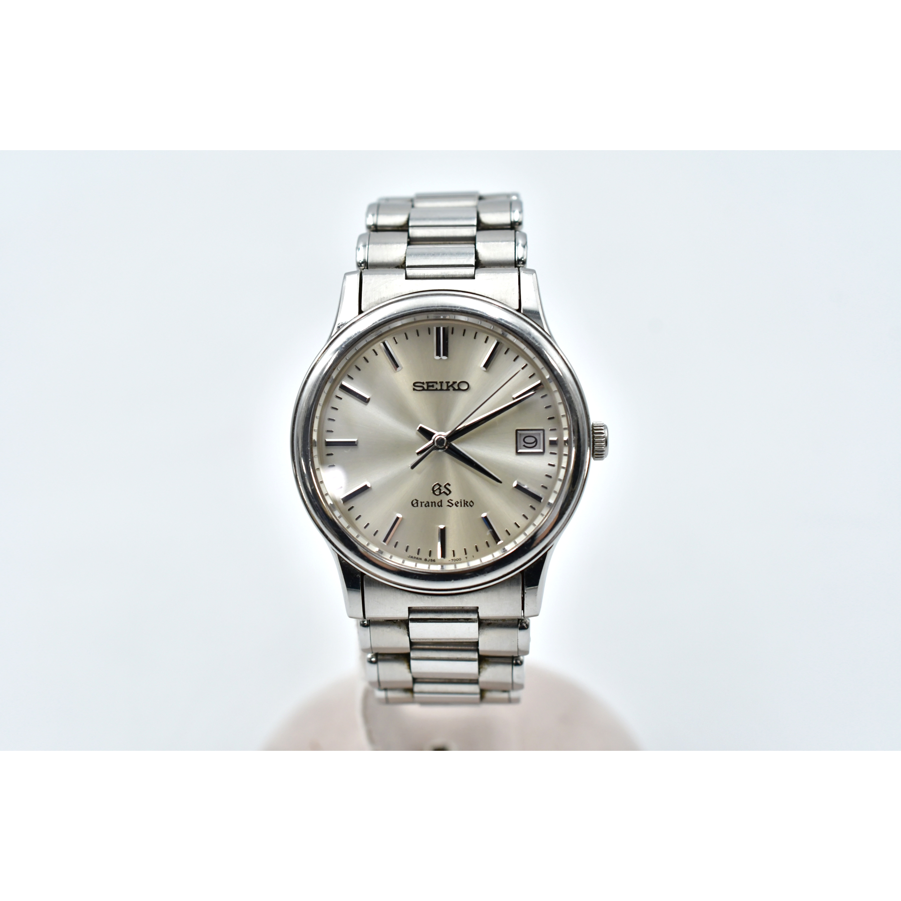 グランドセイコー レディースウォッチ シルバー文字盤 SS/QZ 8J56-7000 Cランク