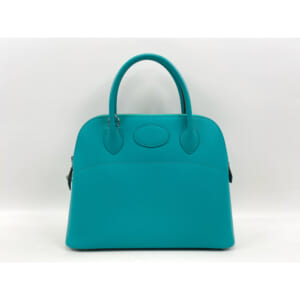 エルメス ボリード31 ターコイズ系 エプソン SV金具 □P刻印 買取実績【買取日：2025年9月9日】