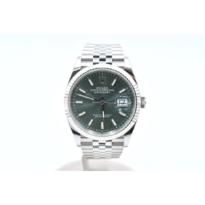 ロレックス デイトジャスト ミントグリーン文字盤 SS×WG/AT 126234 買取実績【買取日：2025年9月9日】