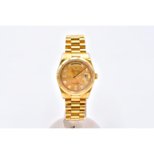 ロレックス デイデイト シャンパン文字盤 新PD YG/AT 118238A 買取実績【買取日：2025年9月12日】