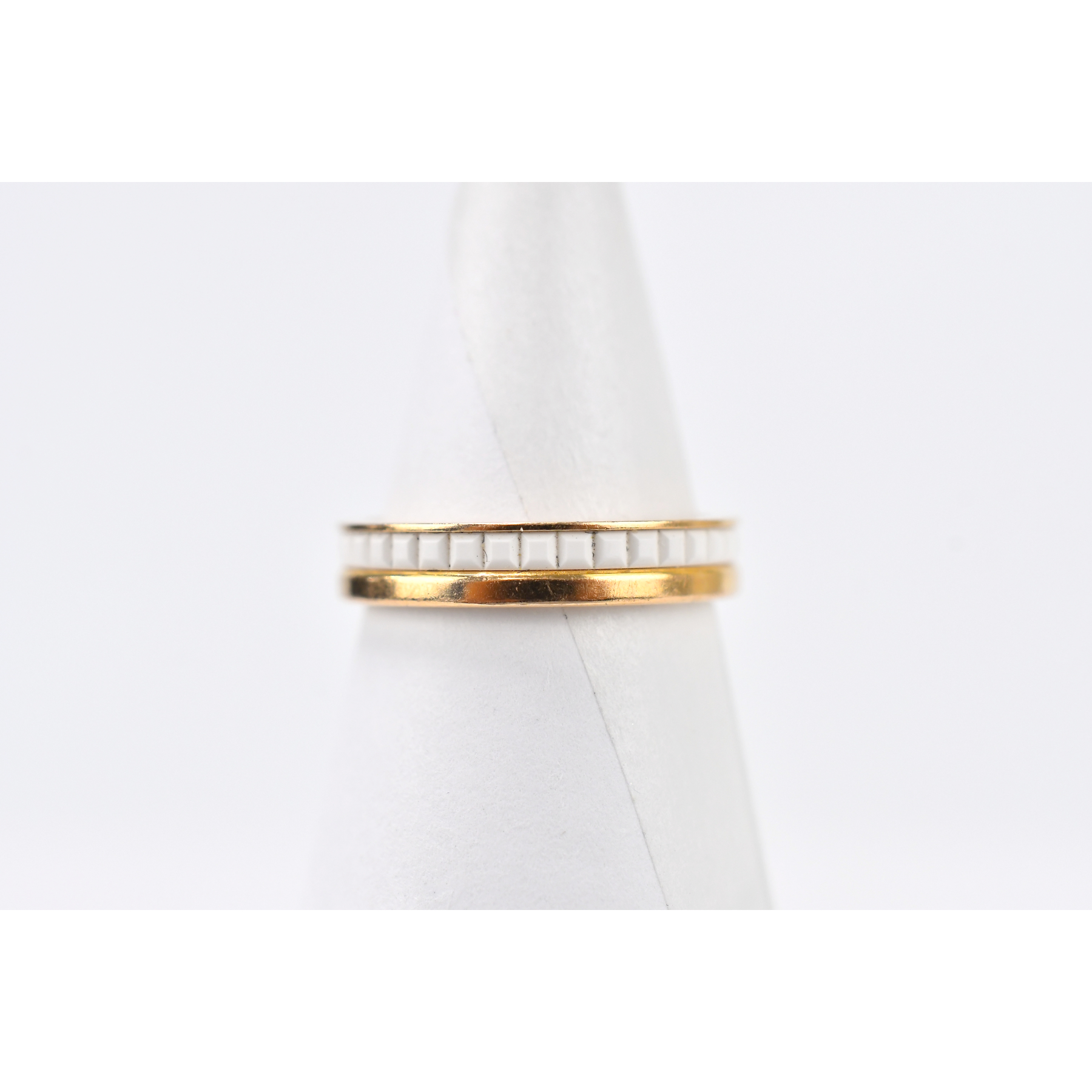 ブシュロン キャトル リング Au750PG×CE #51 Bランク