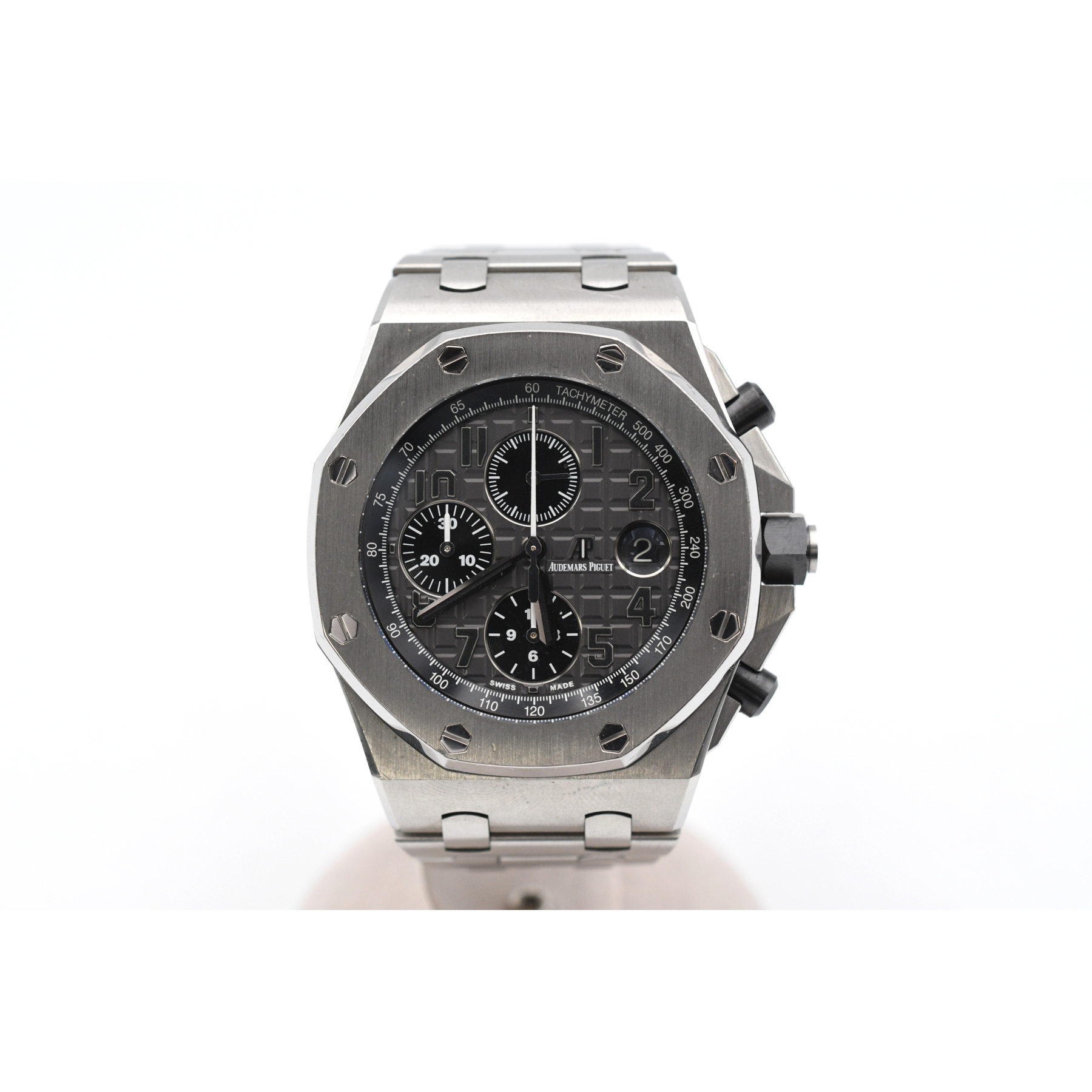 オーデマ ピゲ ロイヤルオーク オフショア クロノグラフ シルバー文字盤 SS/AT 26470ST.OO.A104CR.01 Bランク