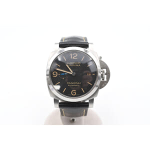 パネライ ルミノールマリーナ 黒文字盤 SS×革/AT PAM01312 買取実績【買取日：2025年9月6日】