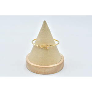 カルティエ ジュストアンクル SM ハーフダイヤ ブレスレット Au750YG 買取実績【買取日：2025年9月20日】