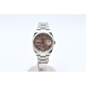 ロレックス デイトジャスト ピンクローマ ダイヤ文字盤 オイスター SS/AT 126234 買取実績【買取日：2025年9月19日】