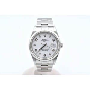 ロレックス オイスターパーペチュアルデイト 白文字盤 SS/AT 15200 買取実績【買取日：2025年9月12日】