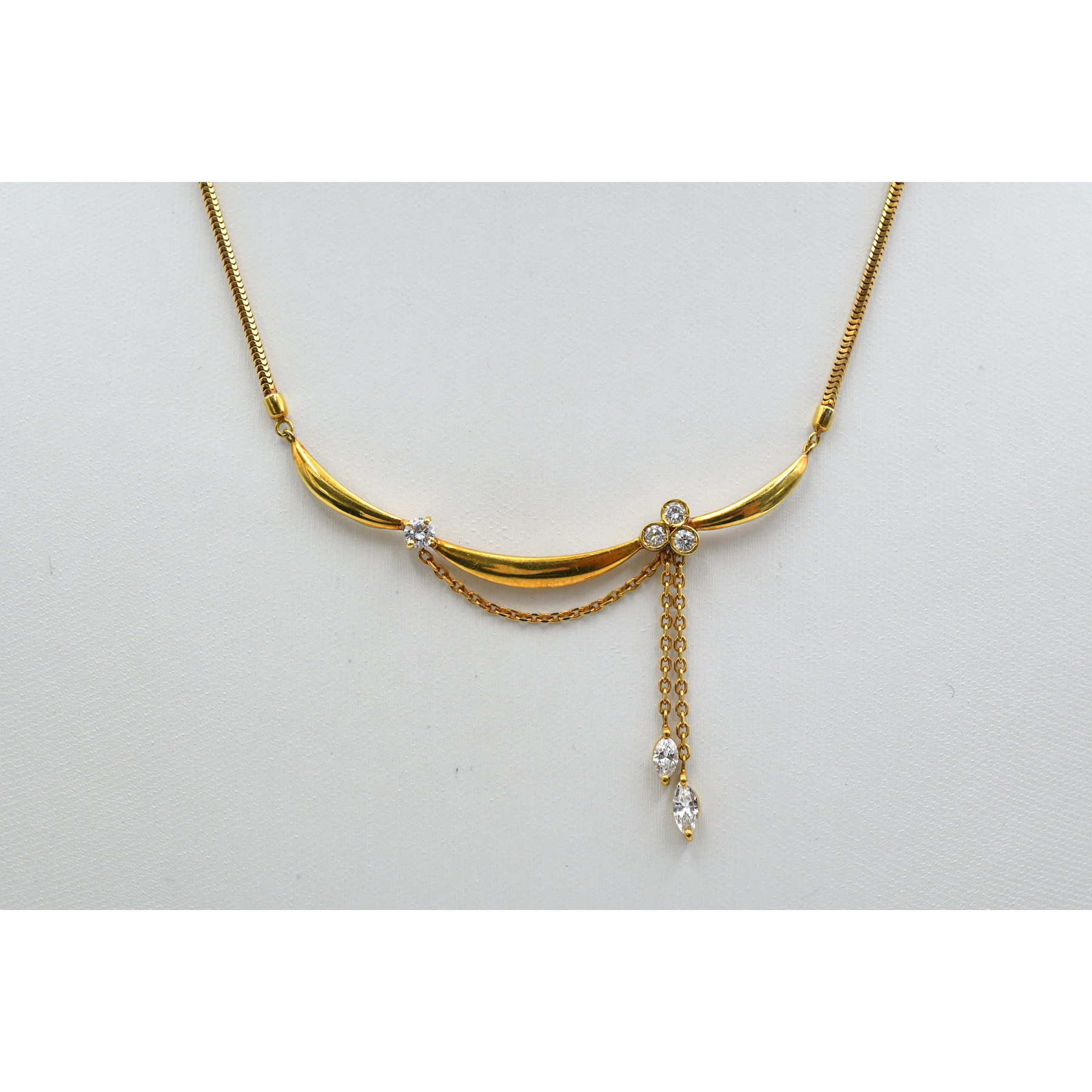 ダイヤ付きネックレス K18 0.55ct 買取実績【買取日：2025年9月11日 